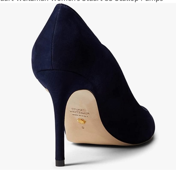 Stuart Weitzman Women's Stuart 85 Scallop Pumps US 11 - Picture 3 of 9
